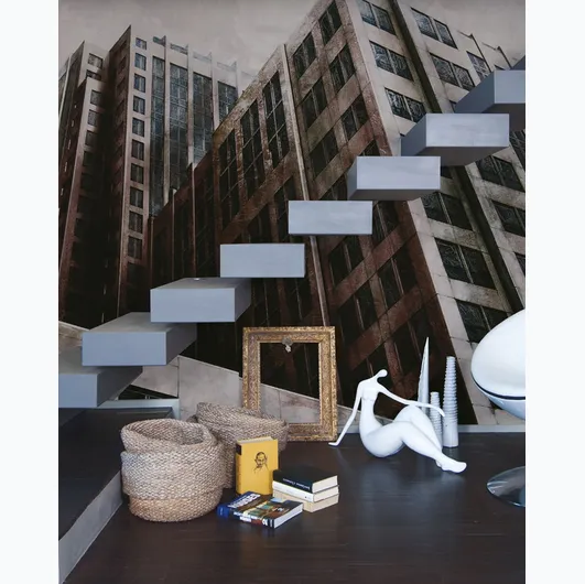 Urban style Boston wallpaper by Inkiostro Bianco.