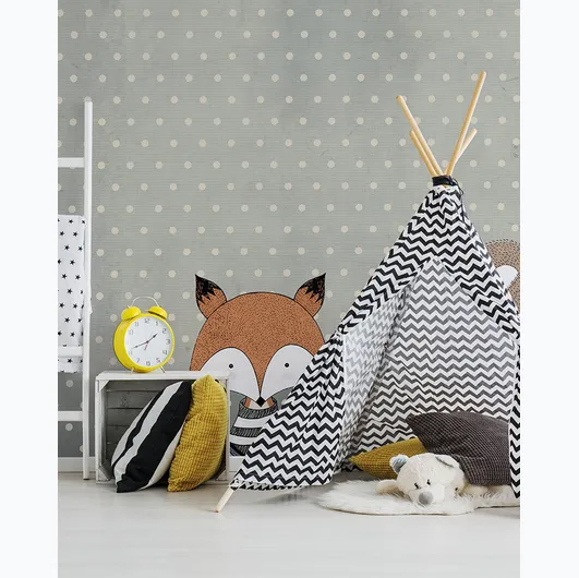Wallpaper with Sweet Dreams children's illustration by Inkiostro Bianco.