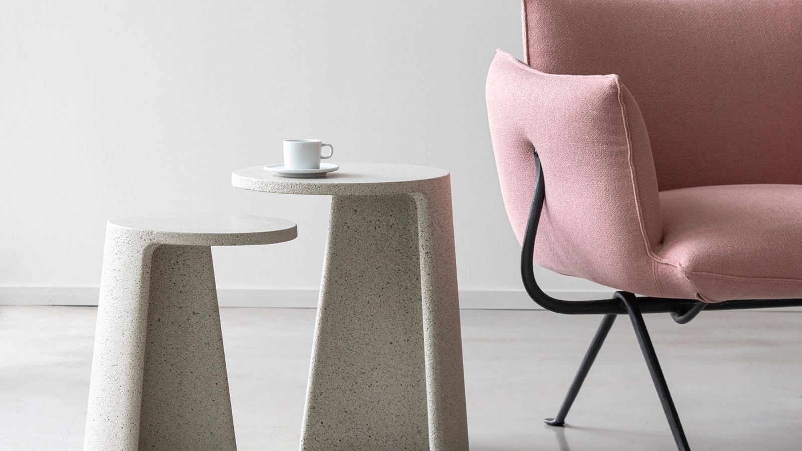 Magis Anchor Concrete Side Tables