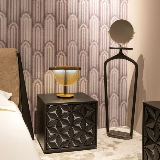 Callisto Coat Stand Valet with mirror by Tonin Casa