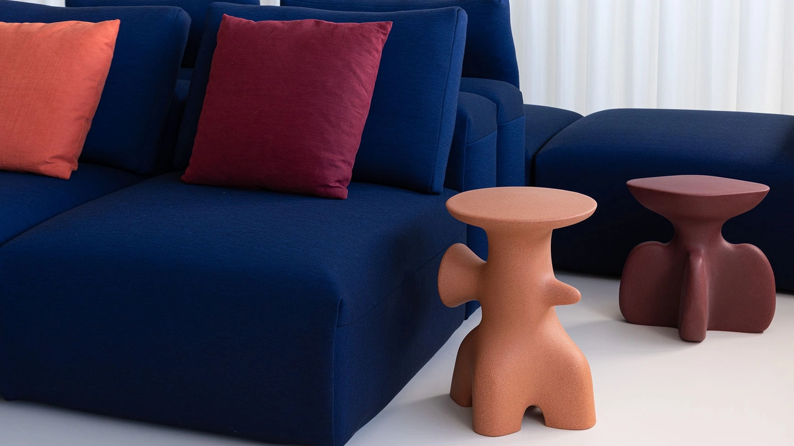 Archeo polyethylene side tables by Magis