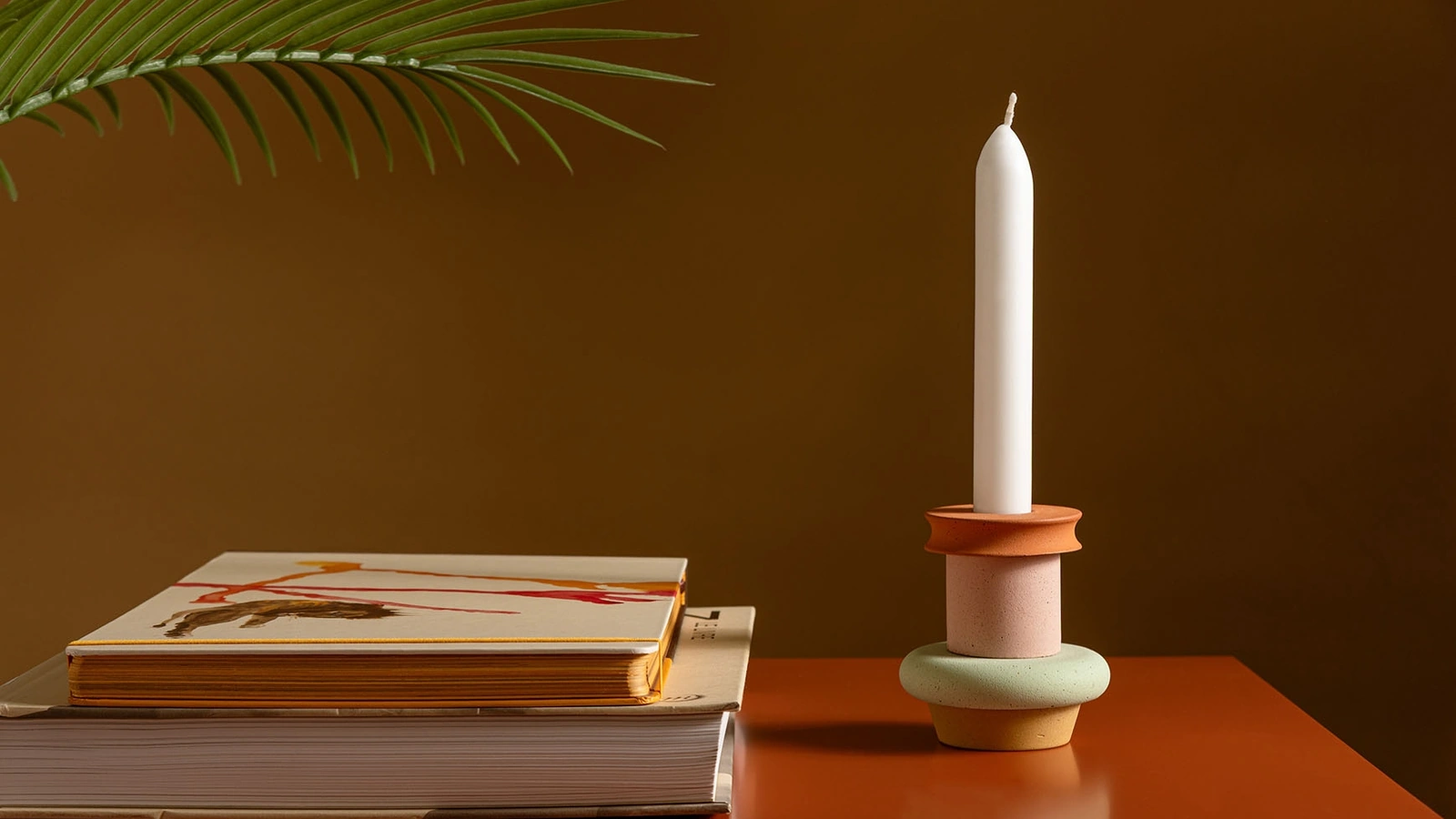 Hopy concrete candlestick by Magis