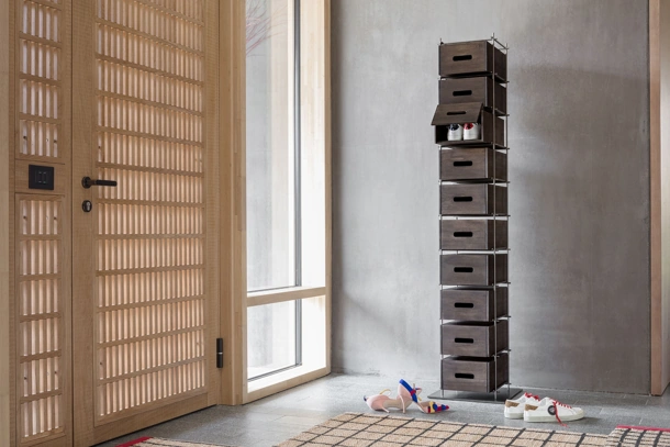 Manolo Shoe Rack by Mogg