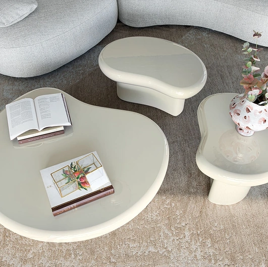 Matera ceramic coffee tables by Cattelan Italia