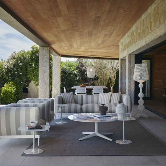 Multiplo Low tables by Kartell.