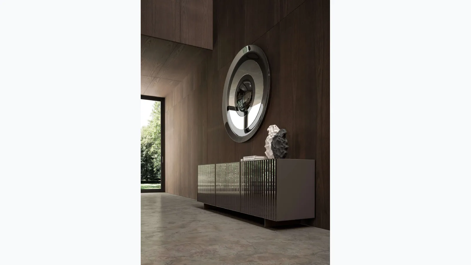 Design mirror Dorian by Ozzio