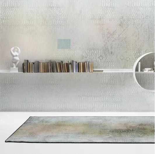 Rainbow Shibori 02 carpet by Adriani and Rossi