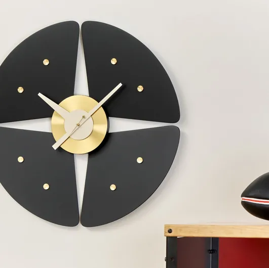 Vitra's Petal Wall Clocks.