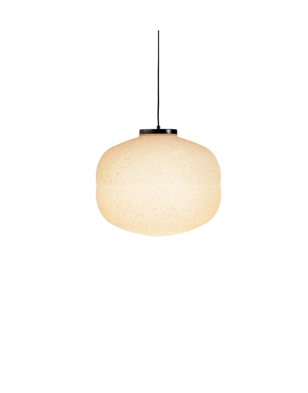 Baso pendant lamp in recycled polyethylene by Miniforms