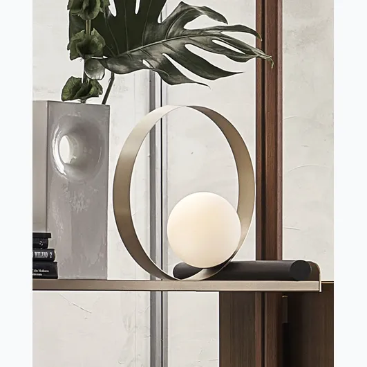 Bubble T table lamp by Riflessi.