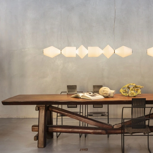 Costantina Opal Pendant Lamp by Mogg