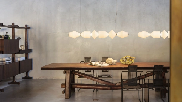 Costantina Opal Pendant Lamp by Mogg