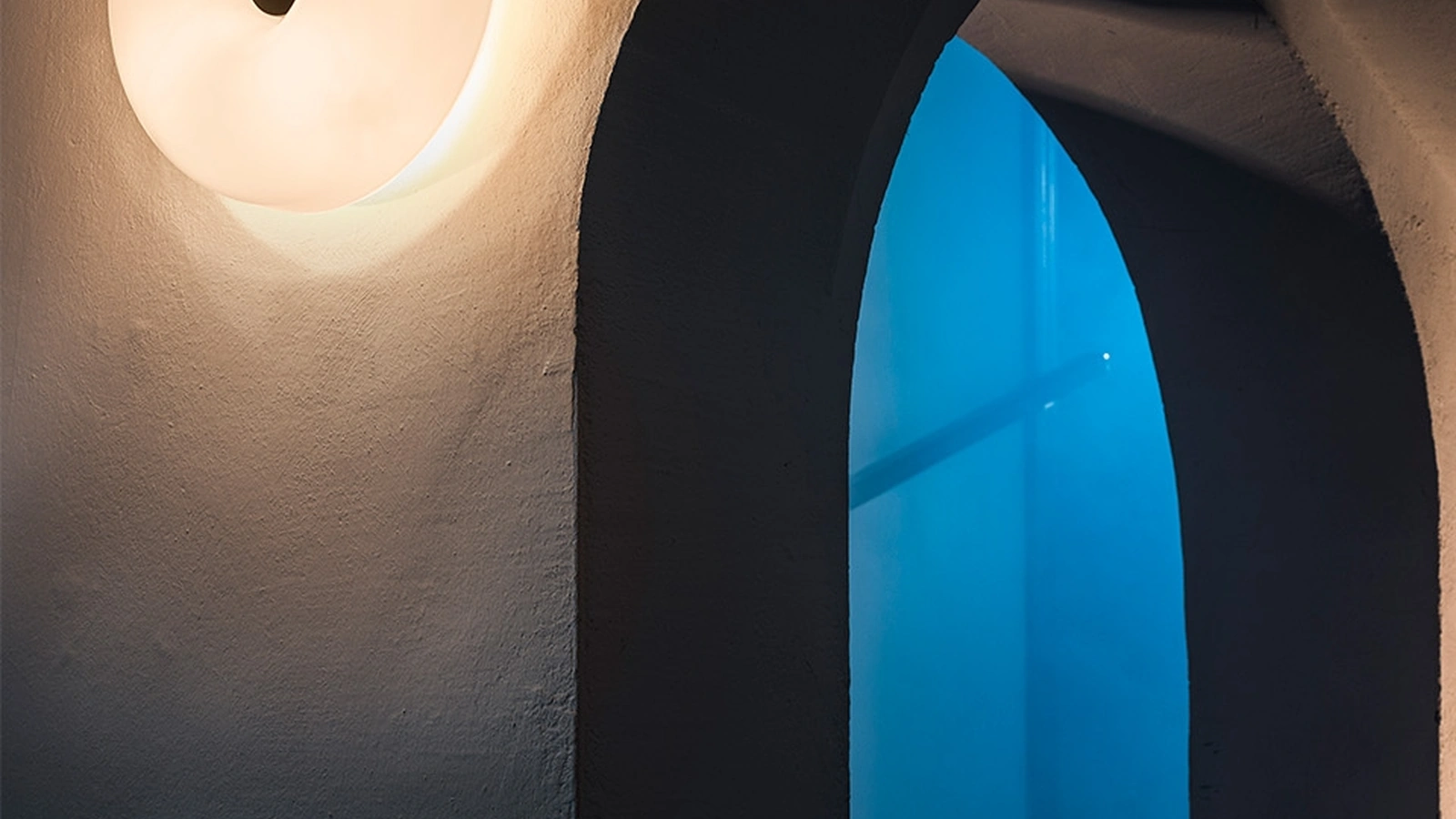 Wall-mounted lamp in blown glass Circus by Foscarini
