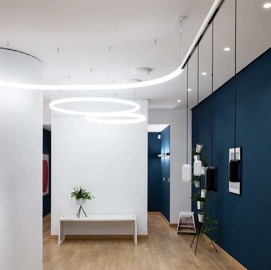 Artemide's Gople System lamp.