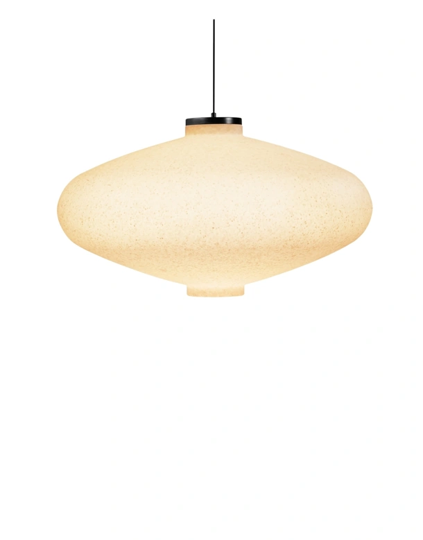 Muna pendant lamp in recycled polyethylene by Miniforms