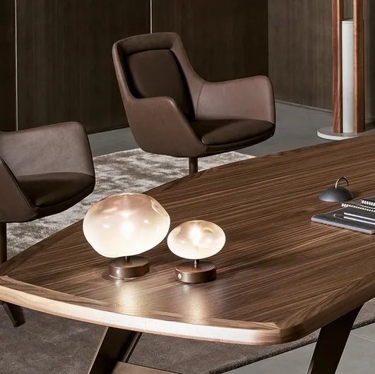 Table lamp in glass Pepita by Bonaldo