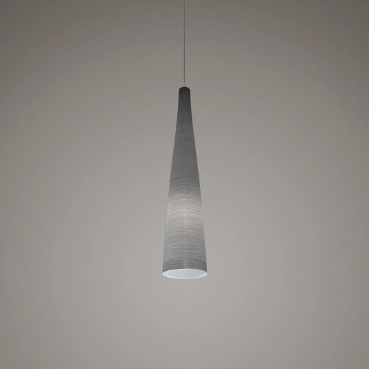 Fiber-reinforced carbon Tite suspension lamp by Foscarini