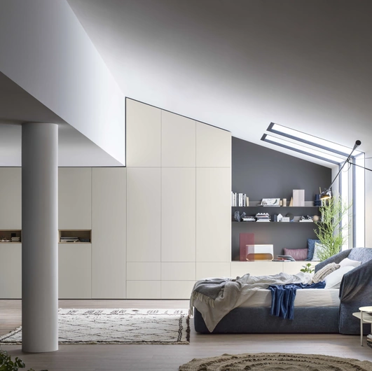 Alpha Attic Wardrobe by Novamobili