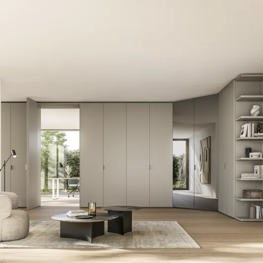 Nexta corner wardrobe by Sangiacomo