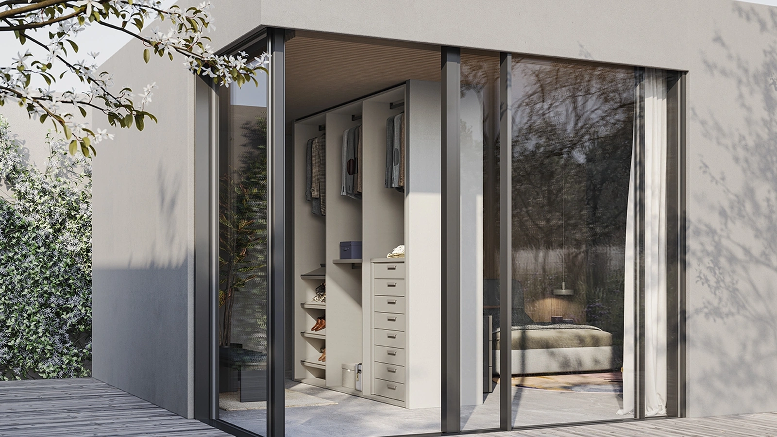 N119 Walk-in Closet by Colombini Casa