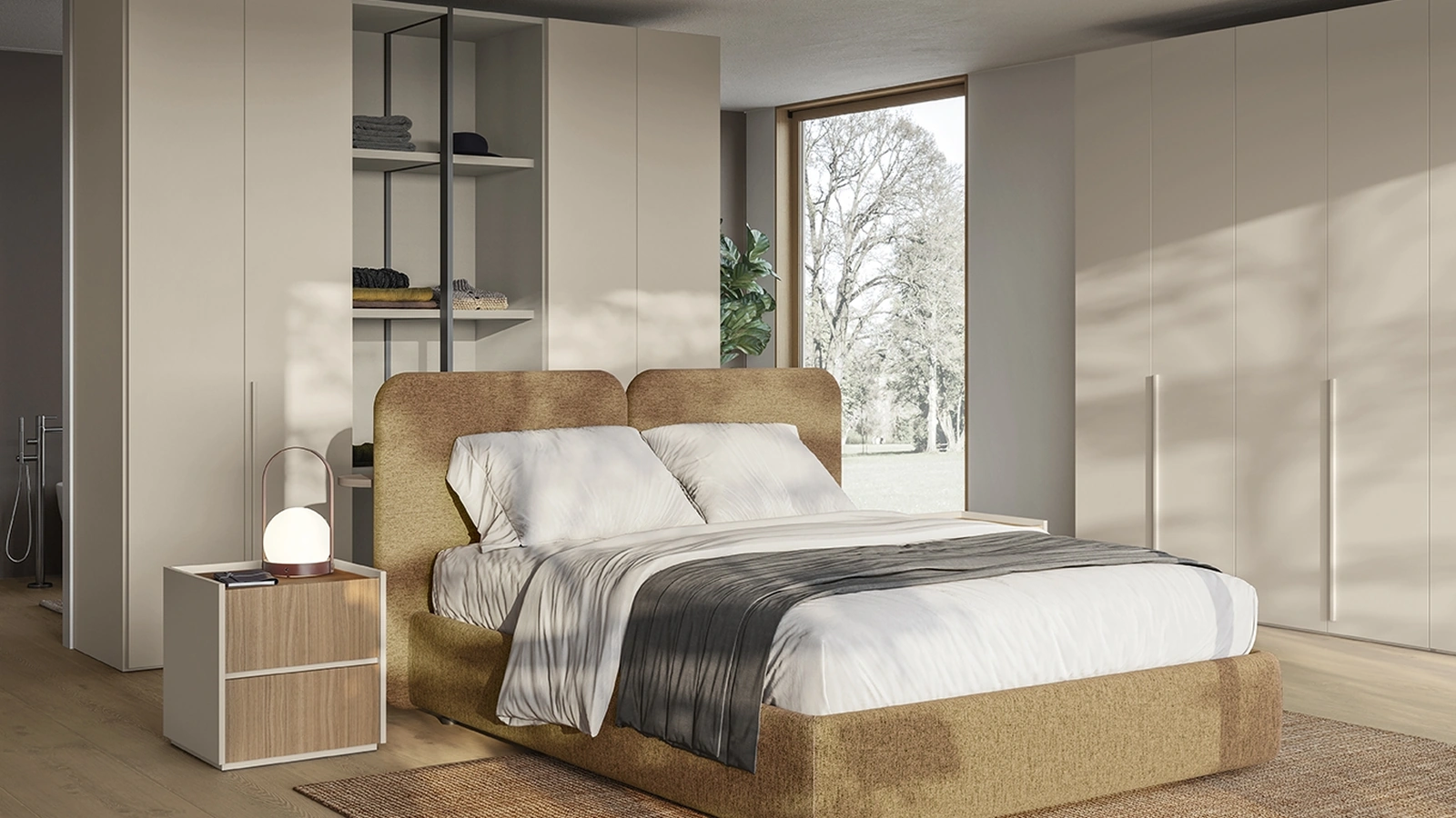 Concreta N111 Wardrobe by Colombini Casa