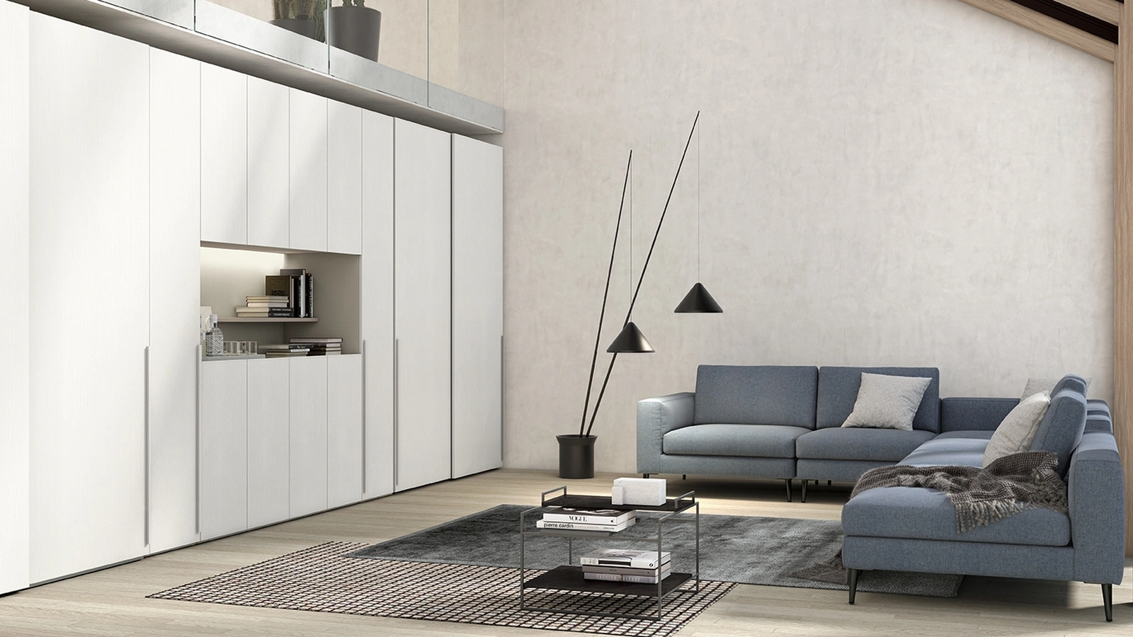 Colombini Casa Concreta W111 Wardrobe