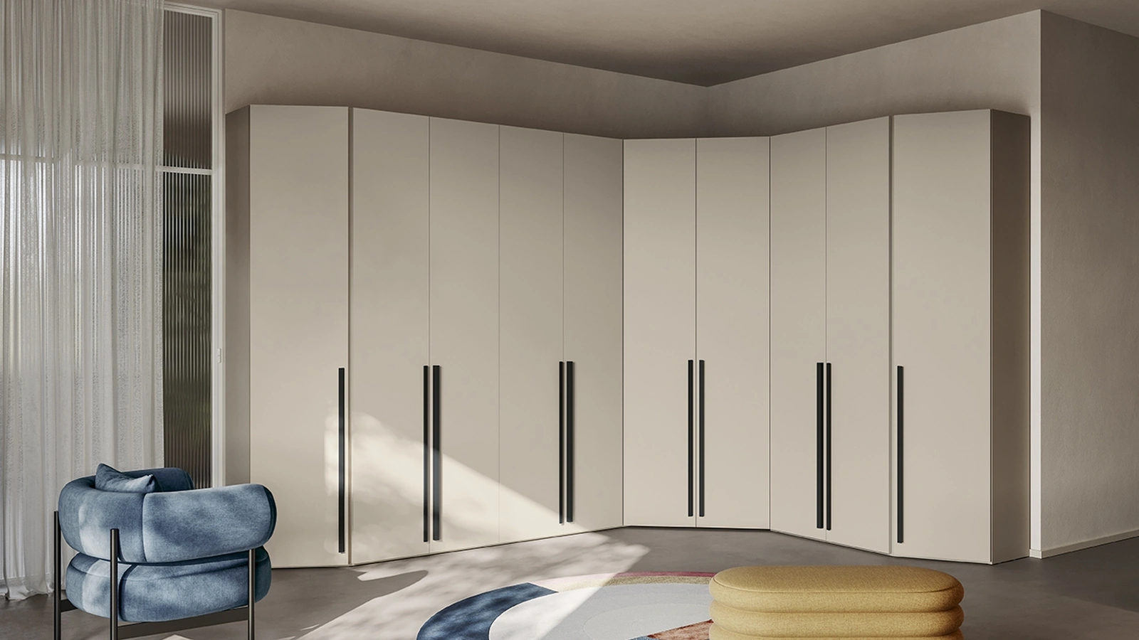 Colombini Casa Concreta W115 Wardrobe