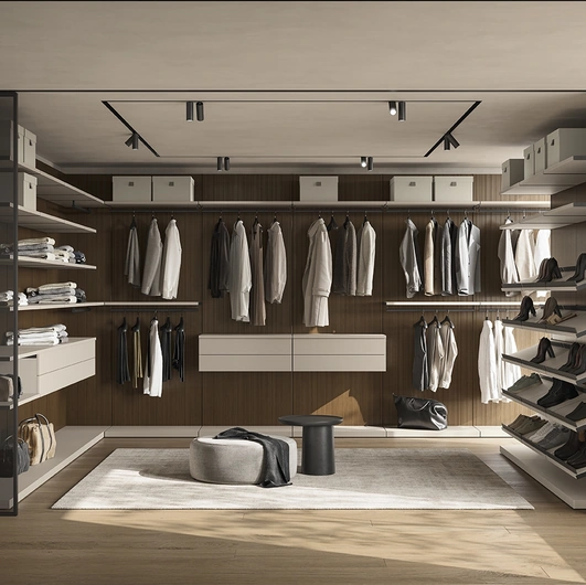 Connex W101 Walk-in Closet by Colombini Casa