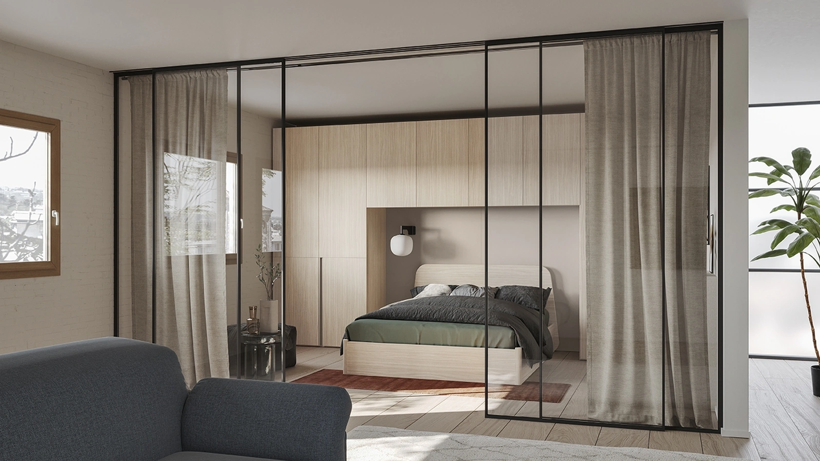 Colombini Casa Cutting N130 Wardrobe