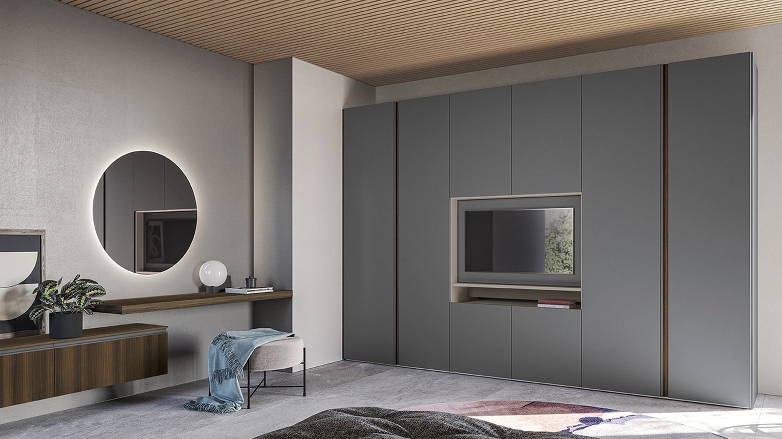 Cutting Plus W108 Wardrobe by Colombini Casa
