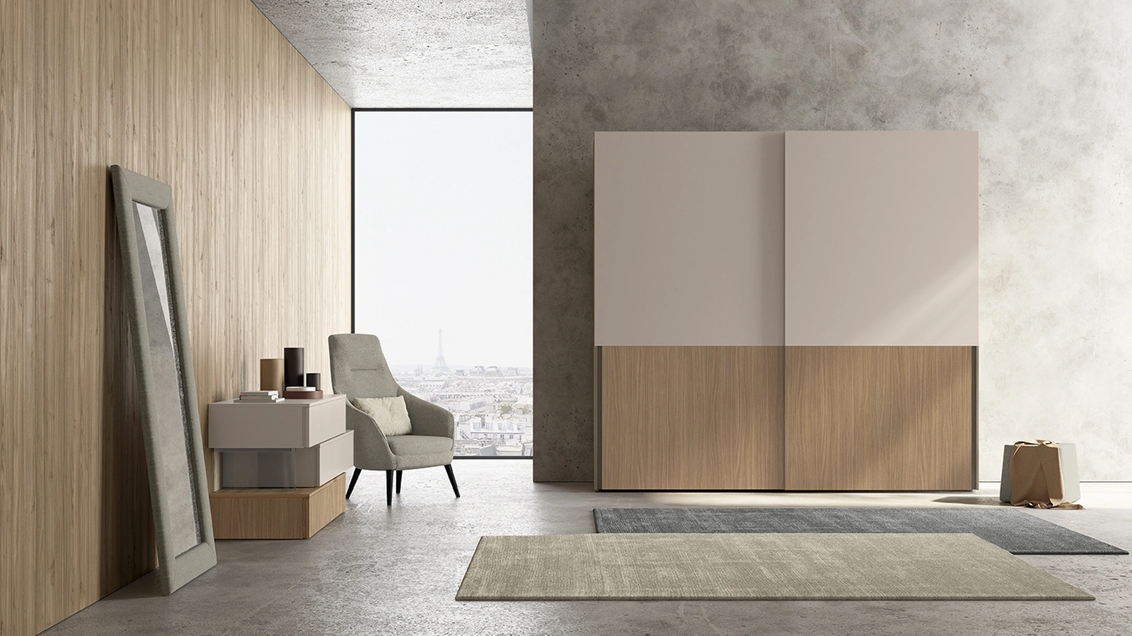 Cutting U113 Wardrobe by Colombini Casa