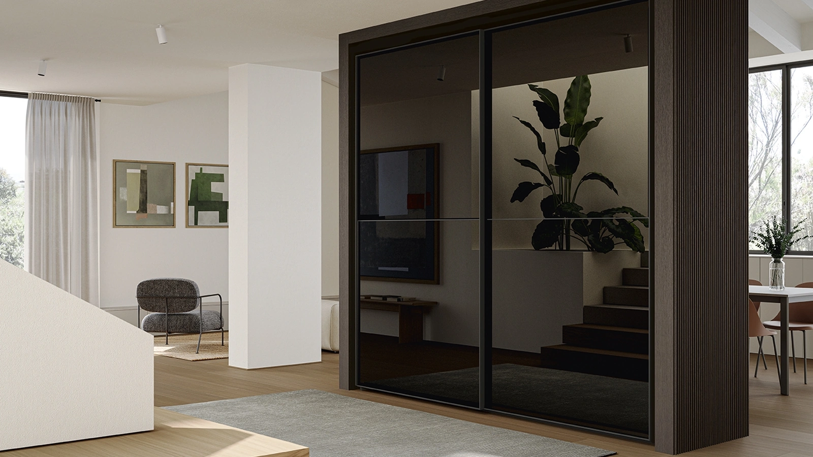 Duo U109 Wardrobe by Colombini Casa