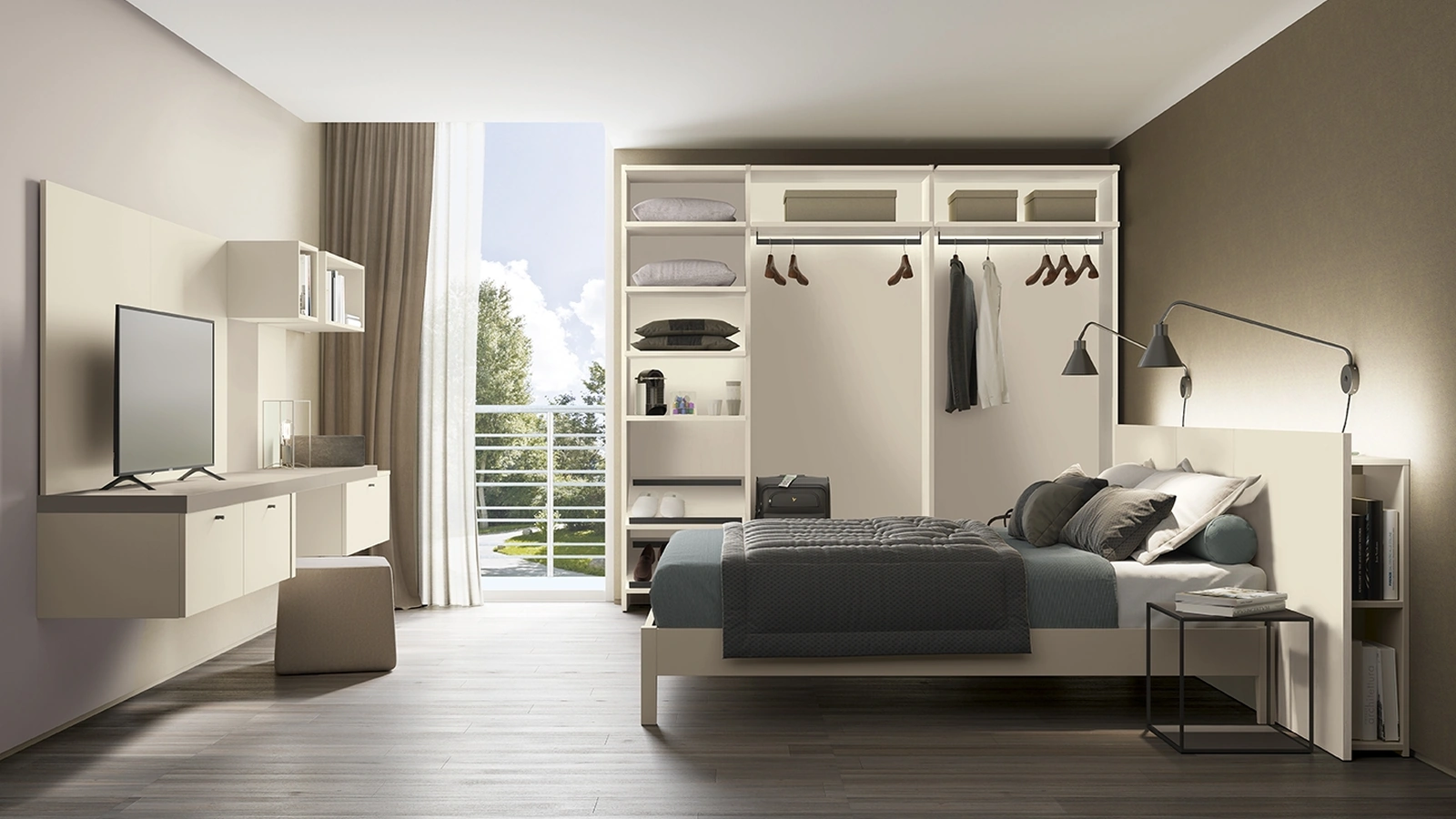 Colombini Casa Flexo H105 Wardrobe