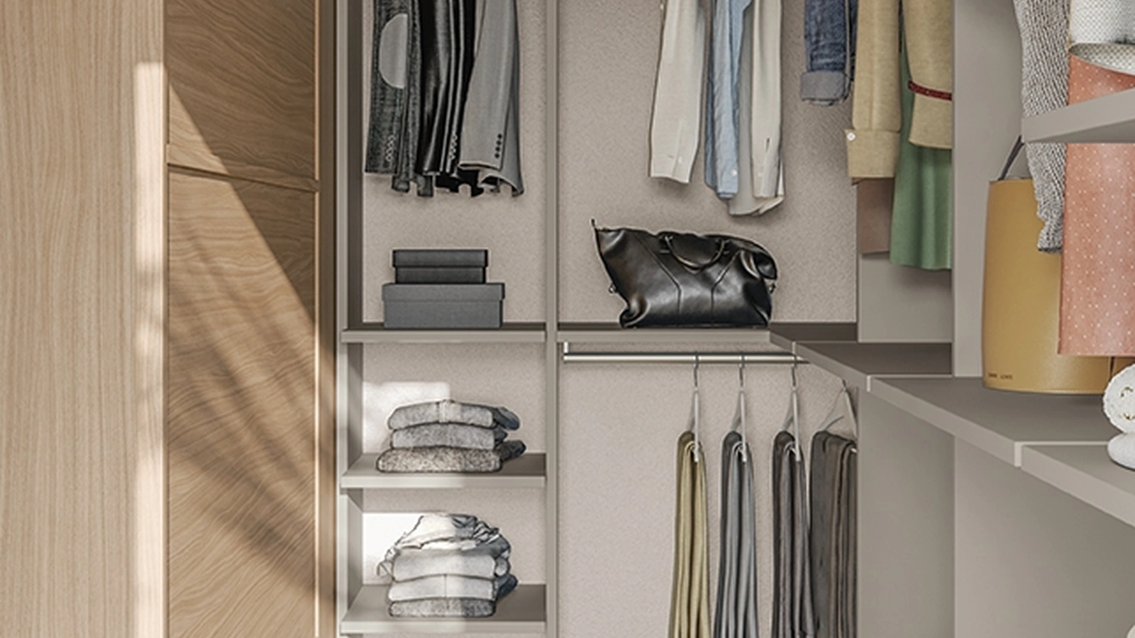 Colombini Casa Flexo N113 Walk-in Closet