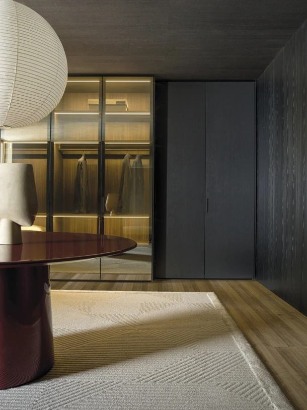 Gliss Master Wardrobe - Linear Door by Molteni & C