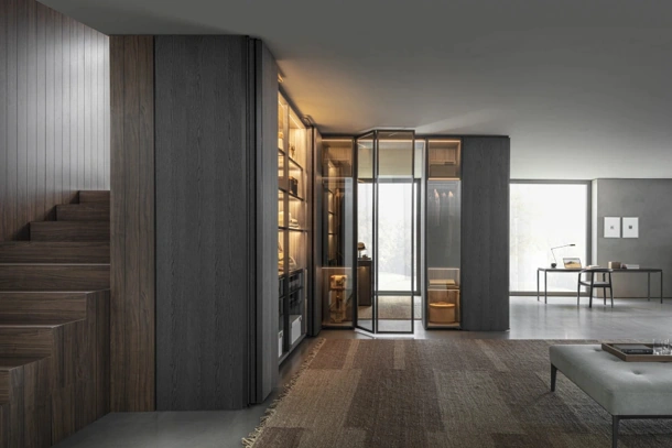 Gliss Master Corner Wardrobe - Molteni & C 7 Corner System