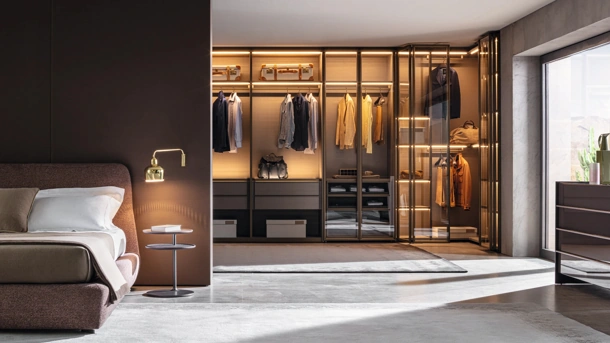 Gliss Master Walk-in Closet - Molteni & C System 7
