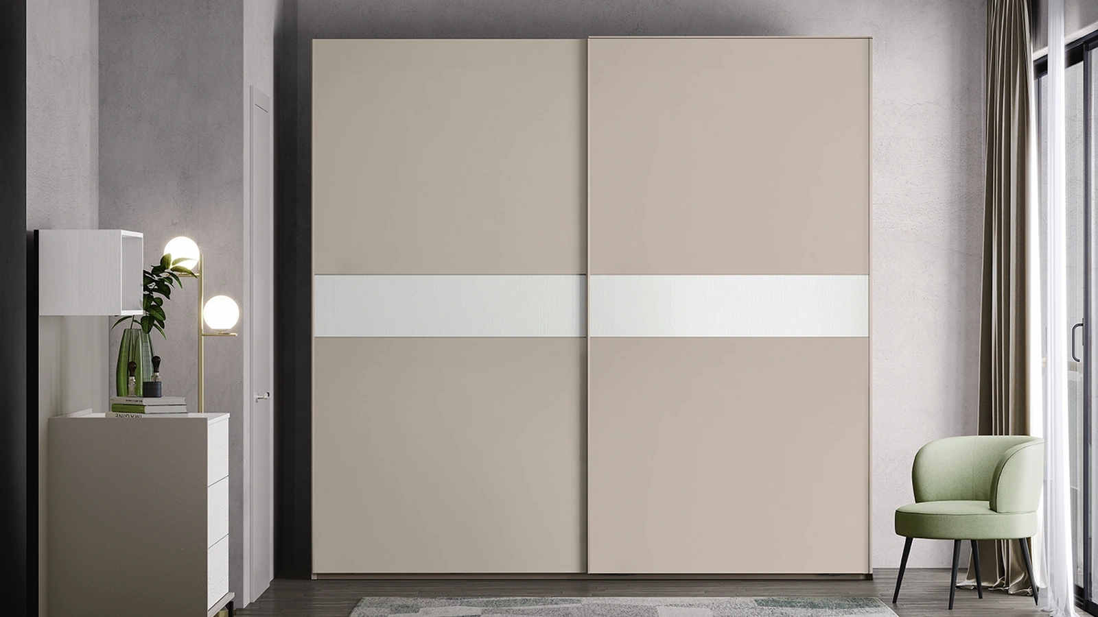 Colombini Casa A103 Insert Wardrobe
