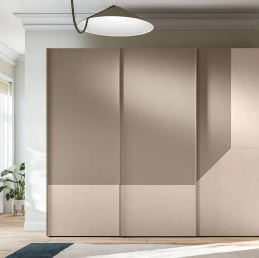 Wardrobe with sliding door Level DN + Climb DN 44 by Orme