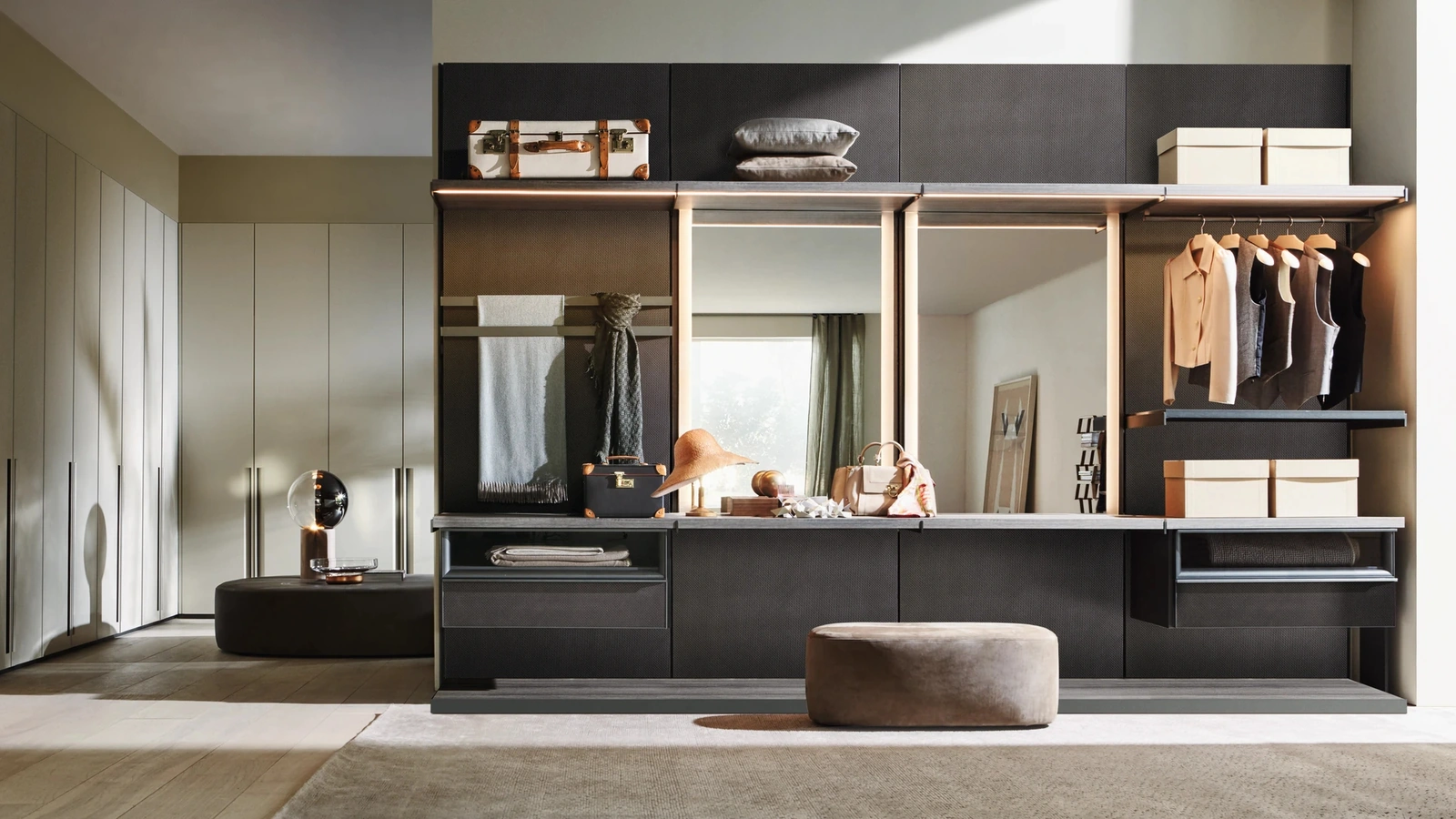 Molteni & C Master Dressing Corner Wardrobe