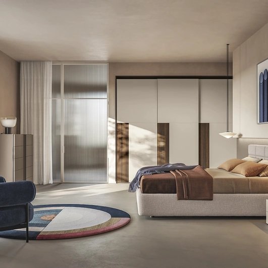Mosaic N120 Wardrobe by Colombini Casa