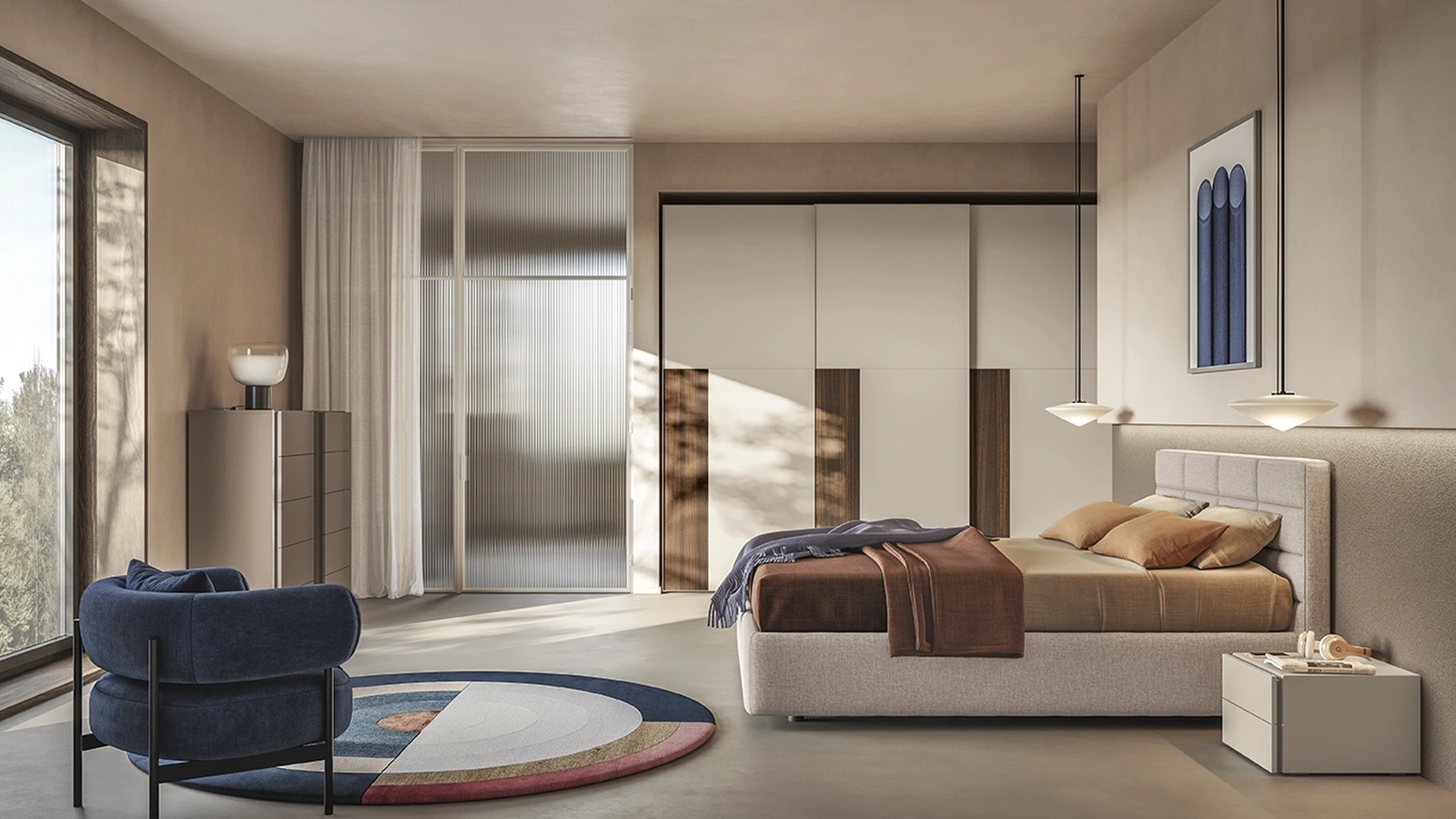 Mosaic N120 Wardrobe by Colombini Casa