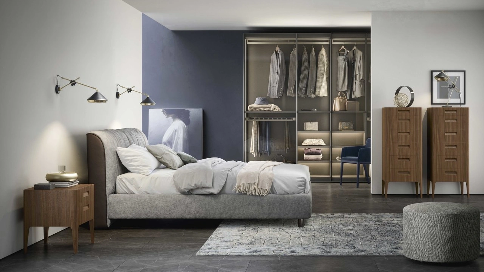 Novamobili Layer sliding wardrobe
