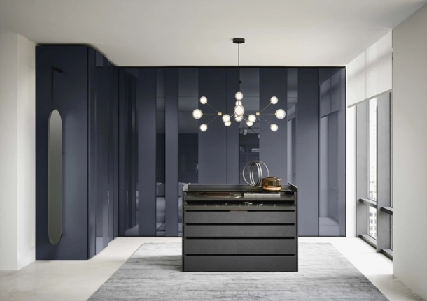 Novamobili Sliding Plissé Wardrobe
