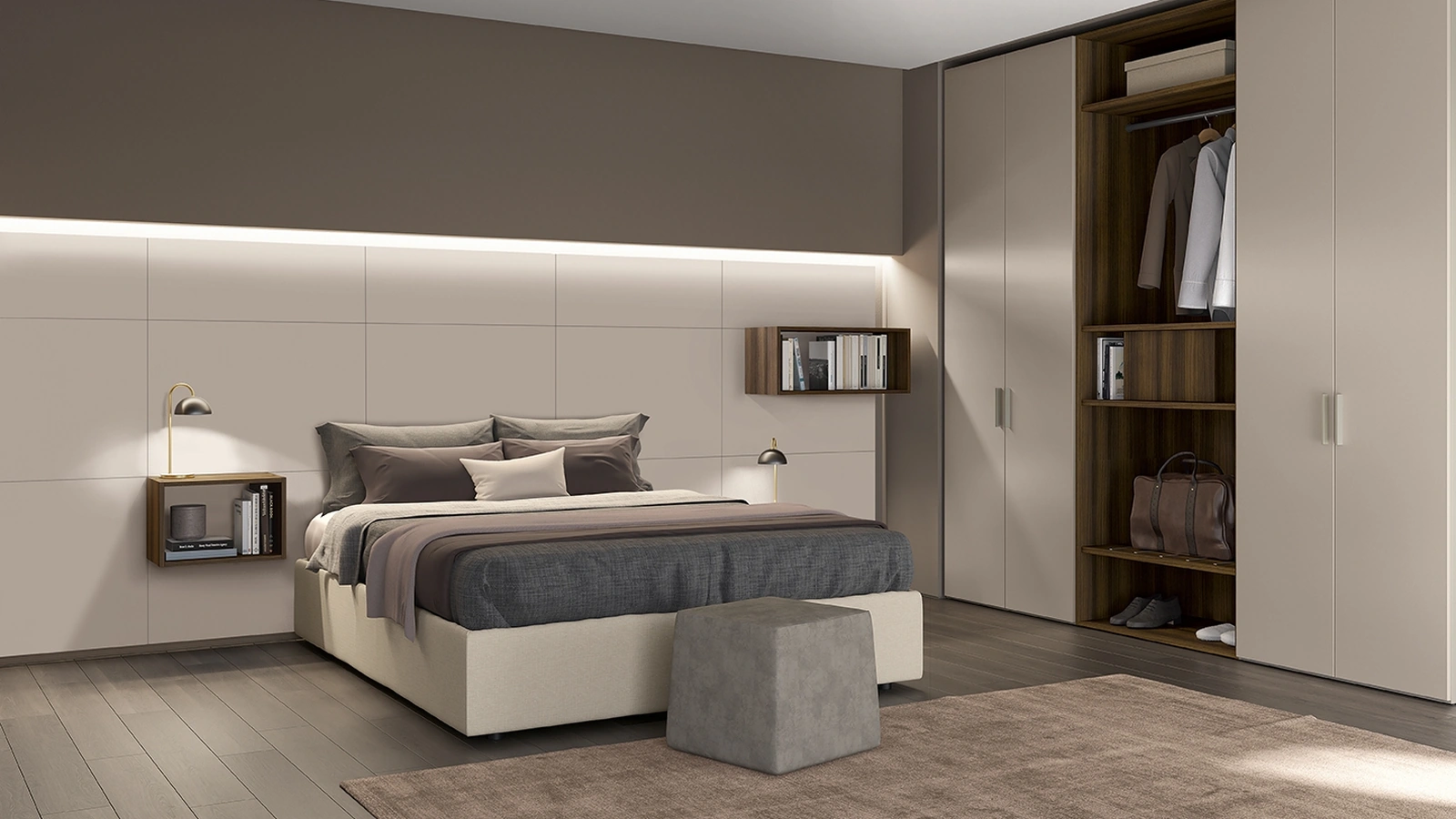 One H104 Wardrobe by Colombini Casa