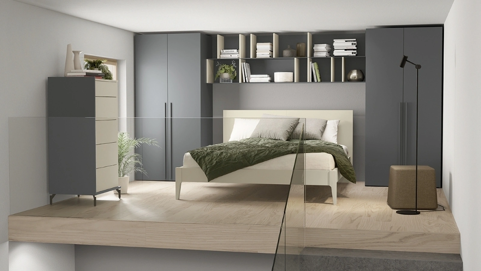 One R103 Wardrobe by Colombini Casa