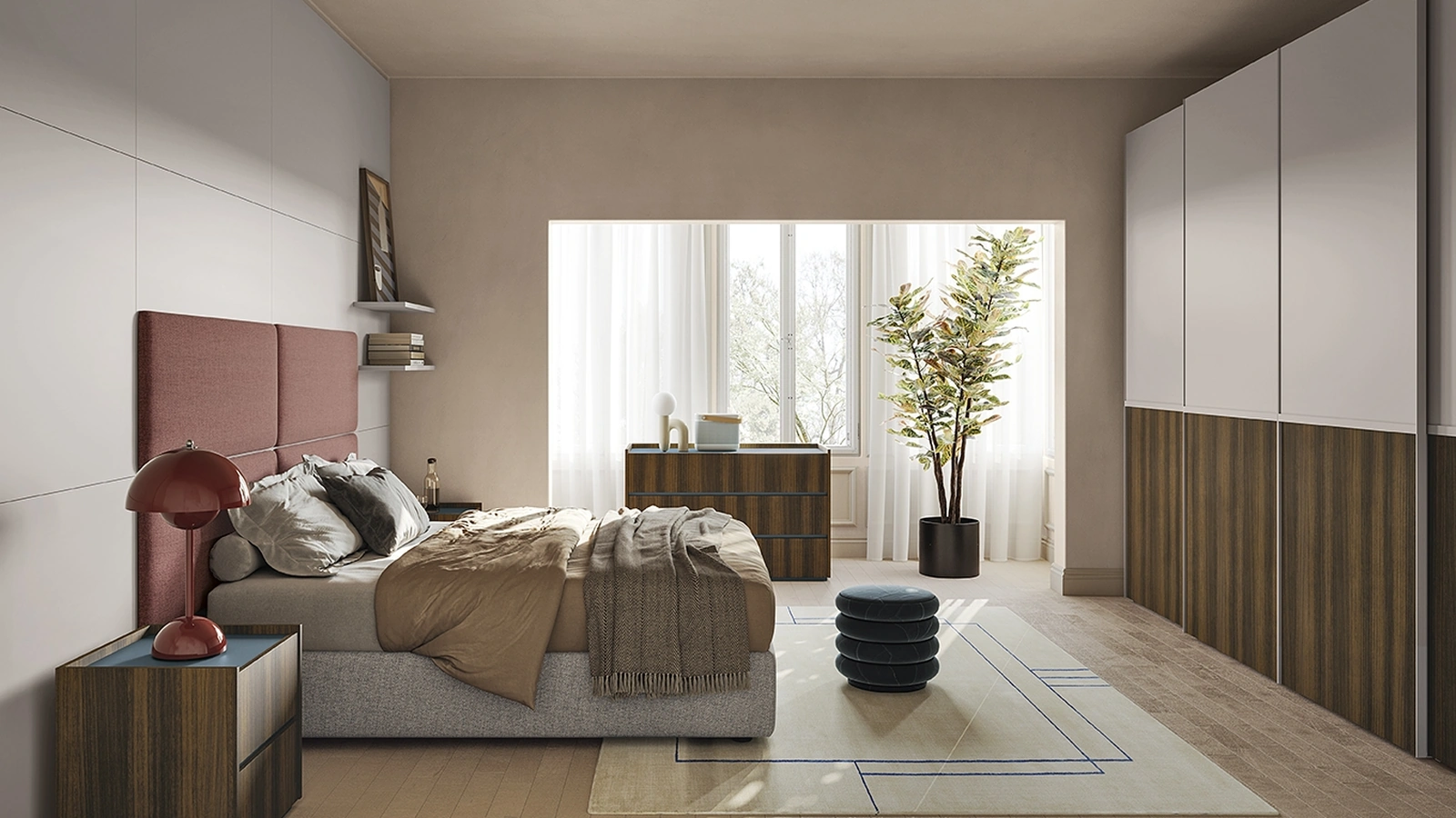 Rail N117 Wardrobe by Colombini Casa