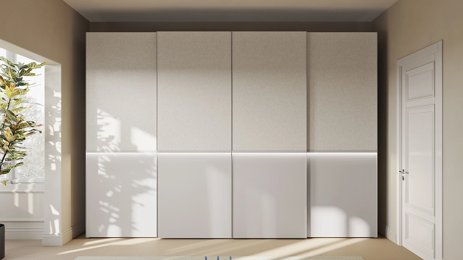 Rail Wardrobe W117 by Colombini Casa