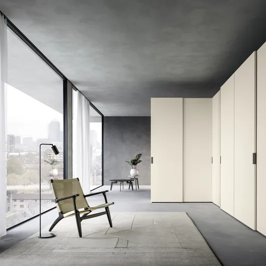 Corner wardrobe Breccia by Sangiacomo