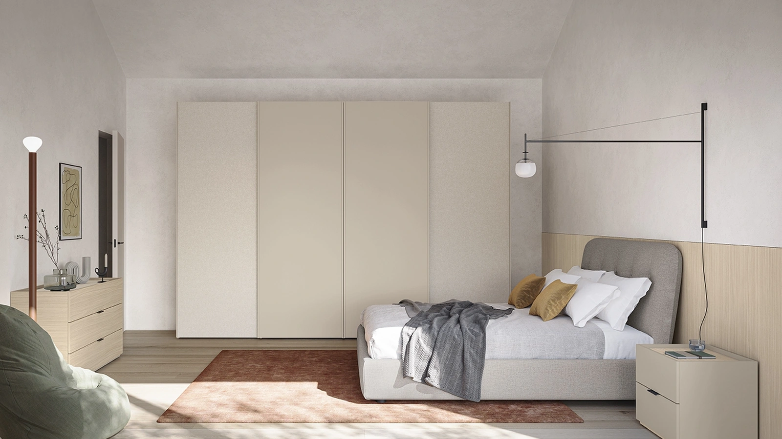 Colombini Casa Style N114 Wardrobe